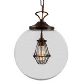 Caged Sphere Pendant